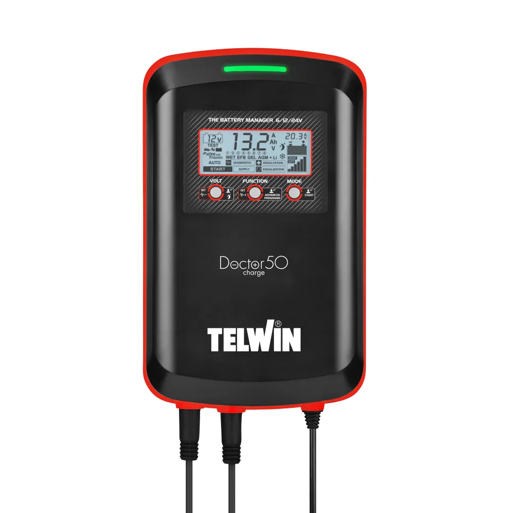 Máy Sạc Bình Ắc Quy TELWIN DOCTOR CHARGE 50 Máy Sạc Bình Ắc Quy TELWIN DOCTOR CHARGE 50